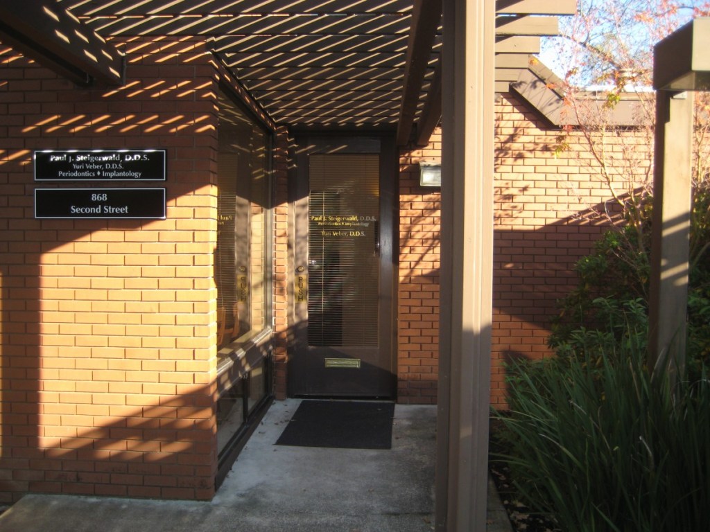 Santa Rosa office door